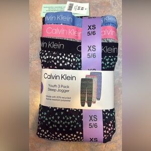 Calvin Klein Three pack sleep joggers
